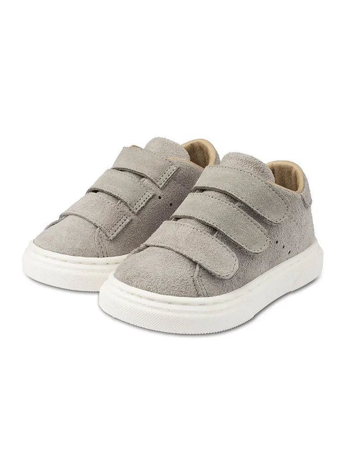 Sneaker Δερμάτινο Με Τριπλά Χρατς Babywalker