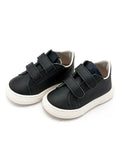 Sneaker Δερμάτινο Με Διπλά Χρατς Babywalker