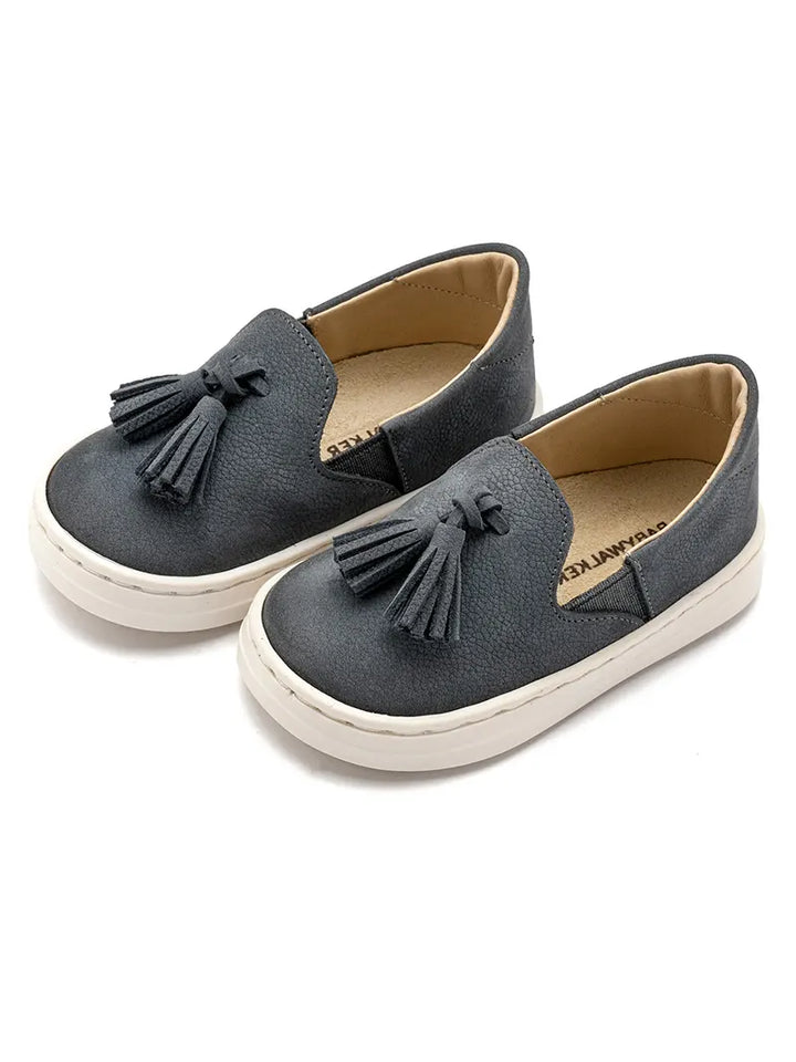 Loafer Δερμάτινο Με Φουντάκια Babywalker