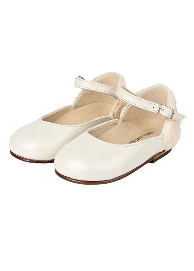 Γοβάκι Με Φτέρνα Από Chiffon Λουλούδια Babywalker