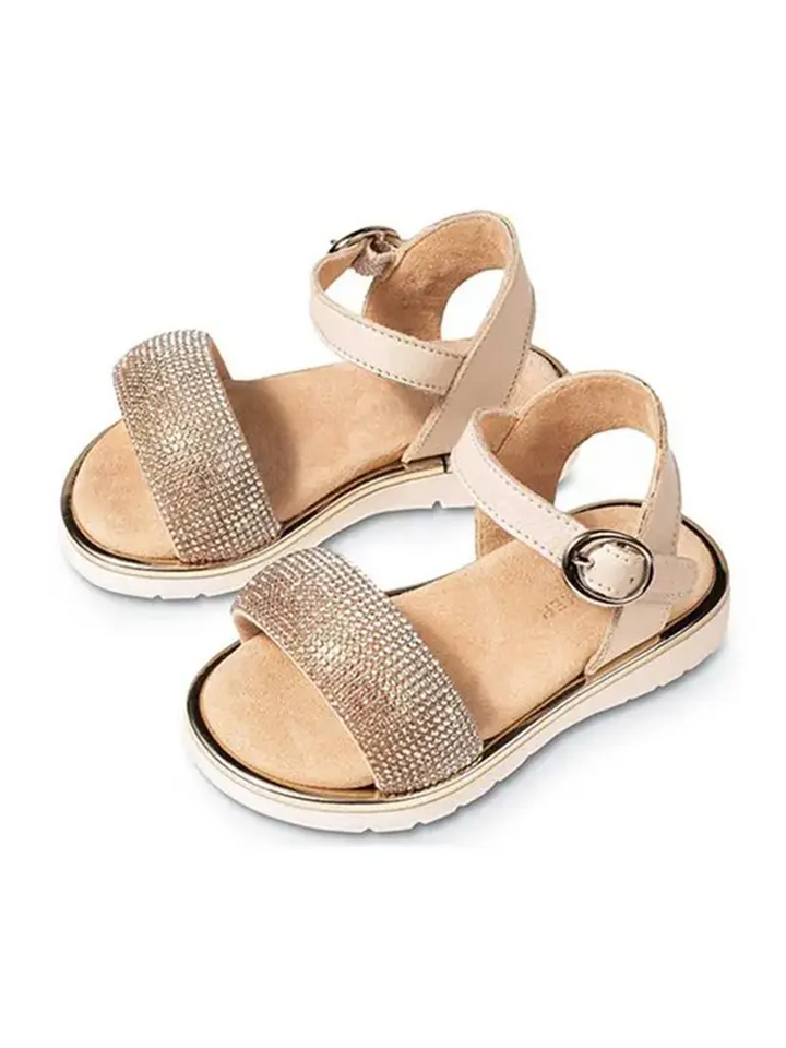 Πέδιλο Δερμάτινο Με Στρας Babywalker