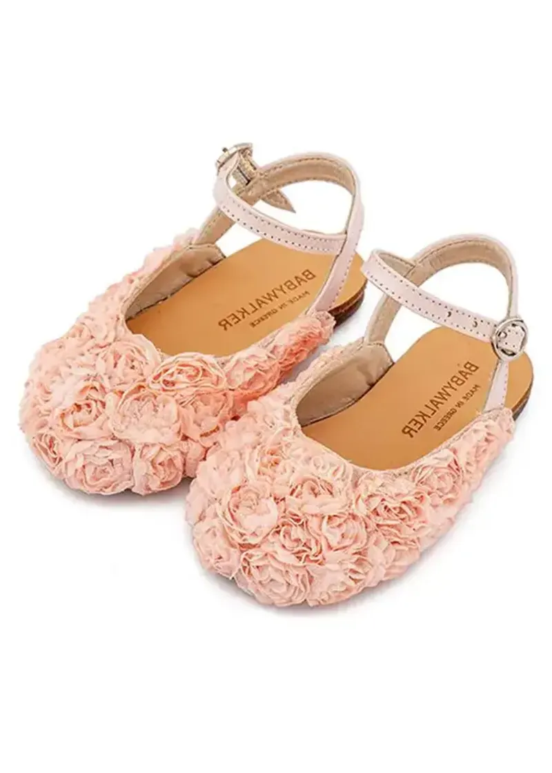 Γαλλικό Σαμπό Διακοσμημένο με Chiffon Λουλούδι Babywalker
