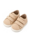 Sneaker Δερμάτινο Με Διπλό Χρατς Babywalker