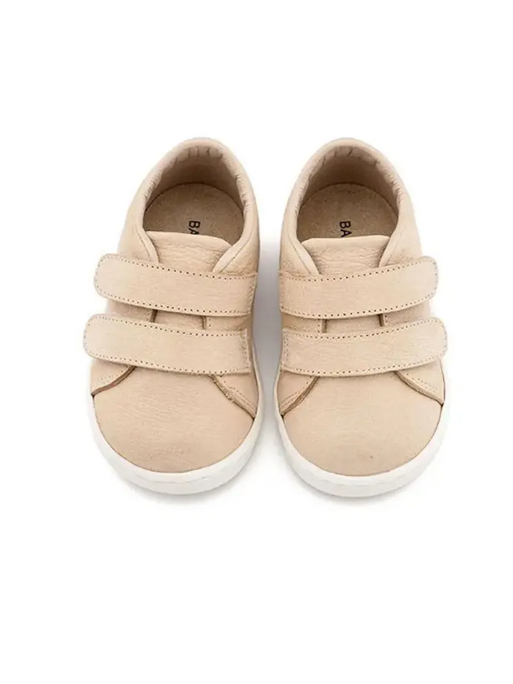 Sneaker Δερμάτινο Με Διπλό Χρατς Babywalker