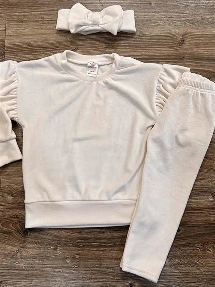Παιδική Φόρμα Με Βολάν Και Κορδέλα Extan Bebe