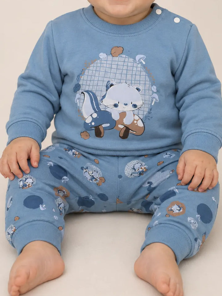 Βρεφική Πιτζάμα Σκιουράκι Extan Bebe