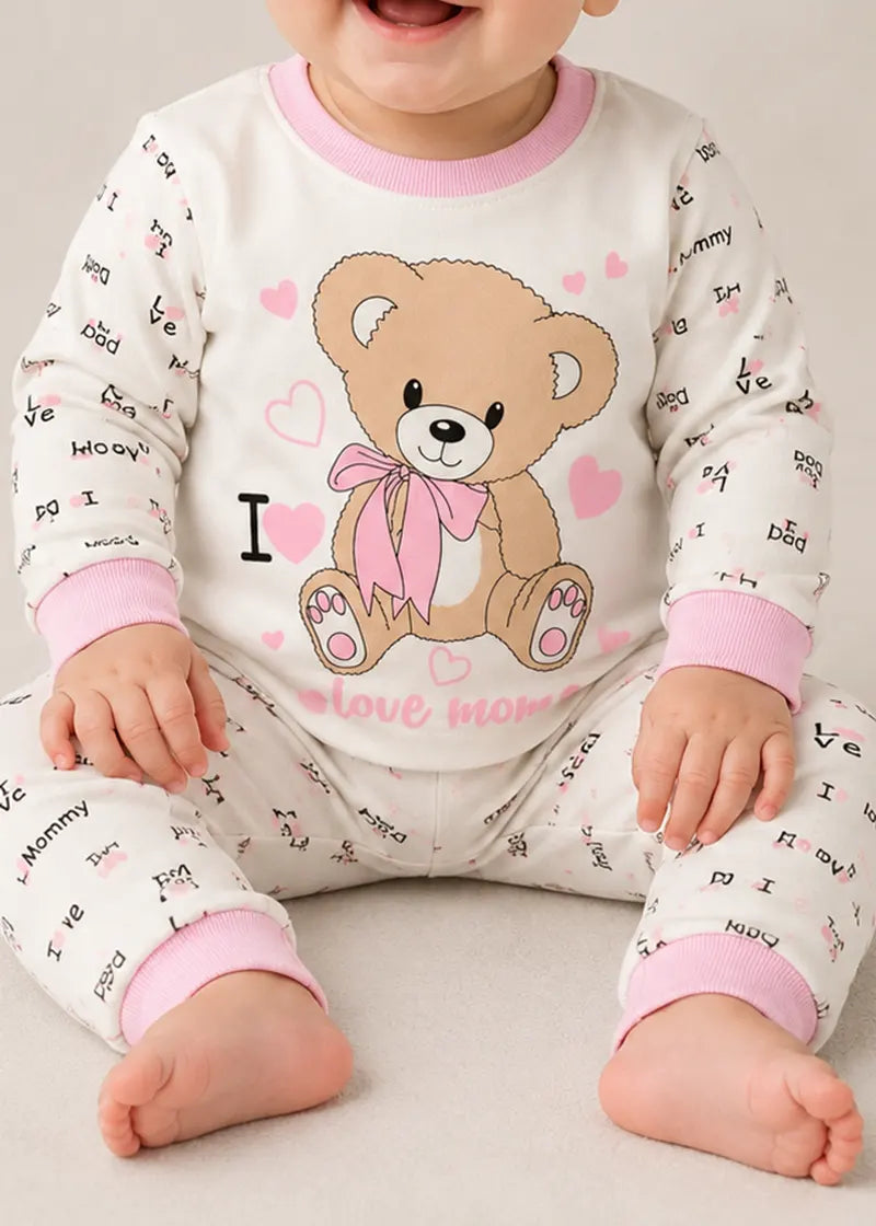 Βρεφική Πιτζάμα Αρκουδάκι Extan Bebe