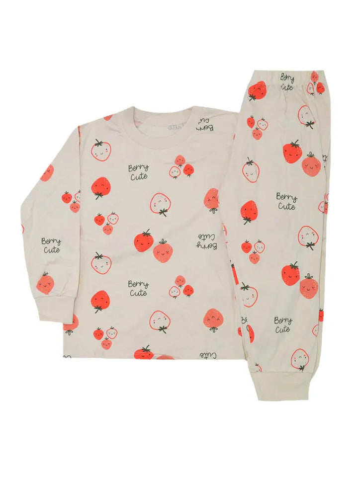 Παιδική Πιτζάμα Φράουλες Extan Bebe