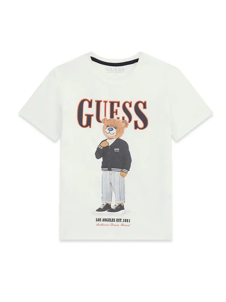 Παιδική Μπλούζα Guess SS T-SHIRT ΜΠΛΟΥΖΑ ΠΑΙΔΙΚΟ BOY