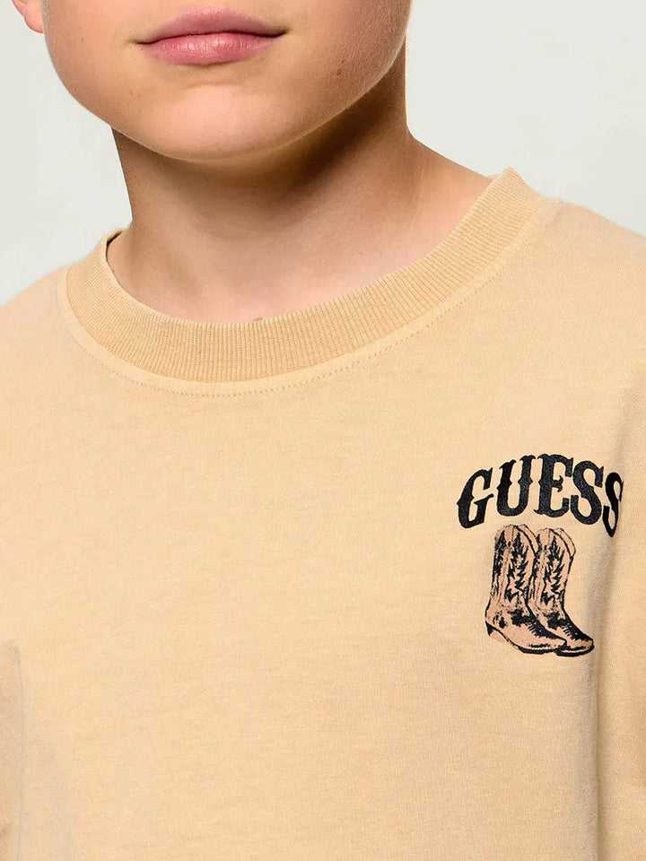 Παιδική Μπλούζα Guess GMT DYE OVERSIZE SS T-SHIRT ΜΠΛΟΥΖΑ ΠΑΙΔΙΚΟ BOY