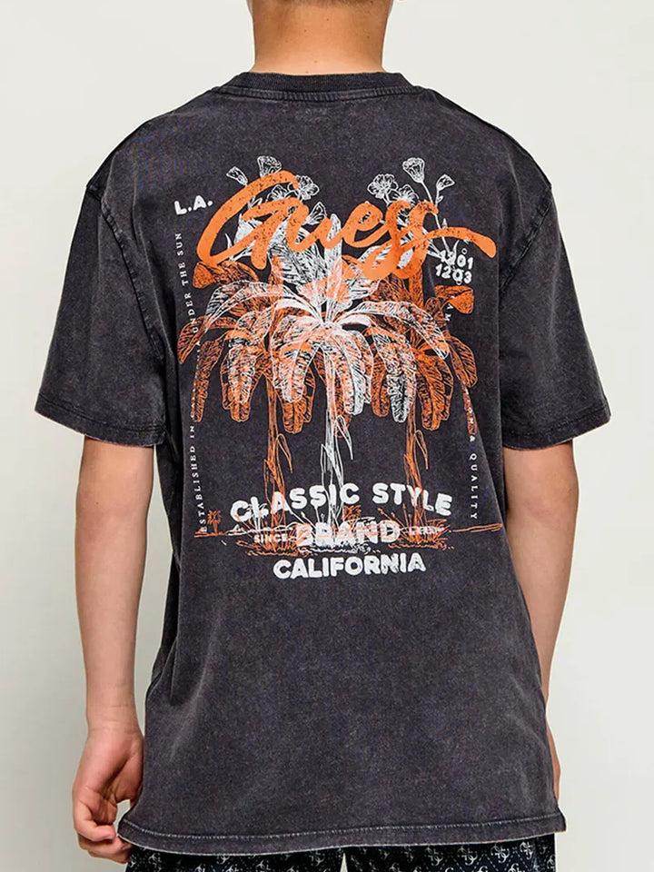 Παιδική Μπλούζα Guess GMT DYE OVERSIZE SS T-SHIRT ΜΠΛΟΥΖΑ ΠΑΙΔΙΚΟ BOY