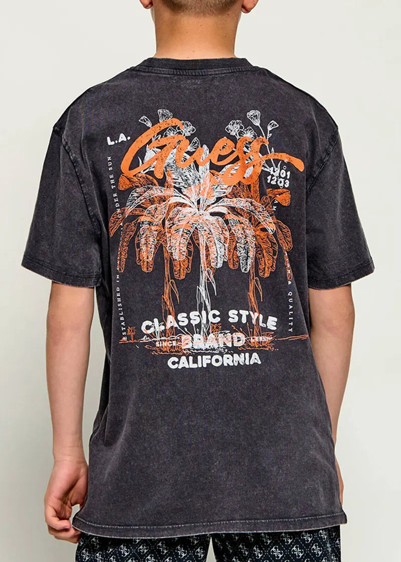 Παιδική Μπλούζα Guess GMT DYE OVERSIZE SS T-SHIRT ΜΠΛΟΥΖΑ ΠΑΙΔΙΚΟ BOY