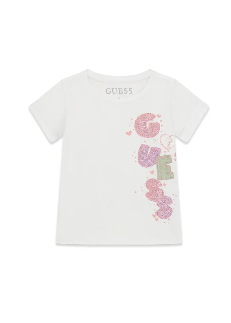 Παιδική Μπλούζα Guess HIGH LOW SS T-SHIRT ΜΠΛΟΥΖΑ ΠΑΙΔΙΚΟ GIRL