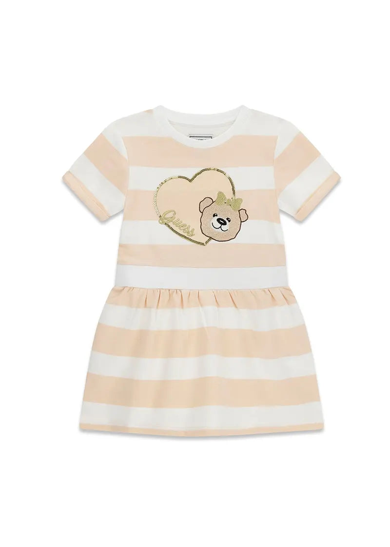Παιδικό Φόρεμα Guess SS FRENCH TERRY DRESS ΦΟΡΕΜΑ ΠΑΙΔΙΚΟ GIRL