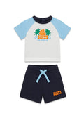Βρεφικό Σετ Guess SET SS T-SHIRT+TERRY SHORTS ΣΕΤ ΠΑΙΔΙΚΟ BOY