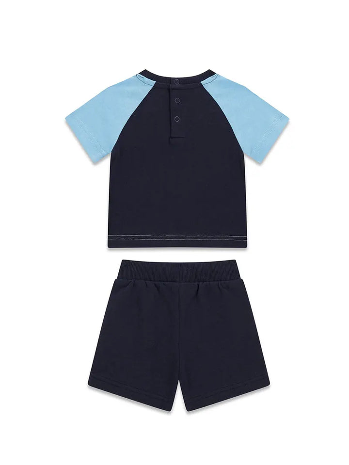 Βρεφικό Σετ Guess SET SS T-SHIRT+TERRY SHORTS ΣΕΤ ΠΑΙΔΙΚΟ BOY