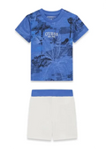 Βρεφικό Σετ Guess SET SS T-SHIRT+JERSEY SHORTS ΣΕΤ ΠΑΙΔΙΚΟ BOY