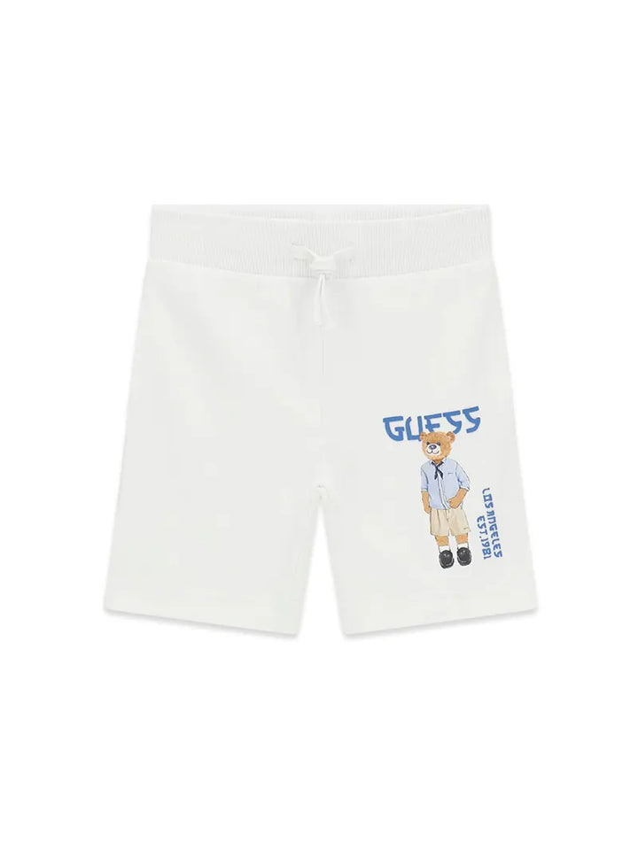 Παιδική Βερμούδα Guess TERRY REGULAR ACTIVE SHORTS ΣΟΡΤΣ ΠΑΙΔΙΚΟ BOY