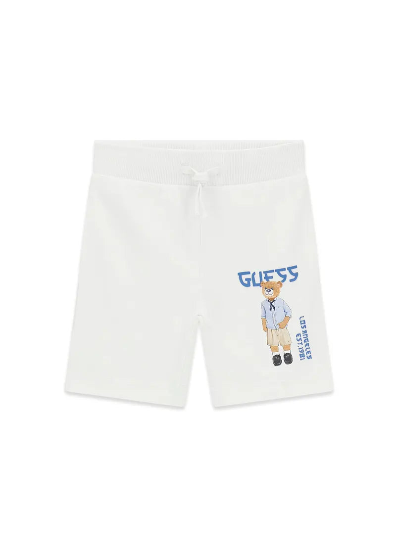 Παιδική Βερμούδα Guess TERRY REGULAR ACTIVE SHORTS ΣΟΡΤΣ ΠΑΙΔΙΚΟ BOY