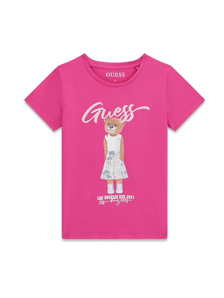 Παιδική Μπλούζα Guess SS T-SHIRT ΜΠΛΟΥΖΑ ΠΑΙΔΙΚΟ GIRL