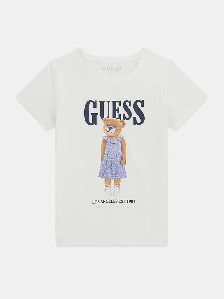 Παιδική Μπλούζα Guess SS T-SHIRT ΜΠΛΟΥΖΑ ΠΑΙΔΙΚΟ GIRL