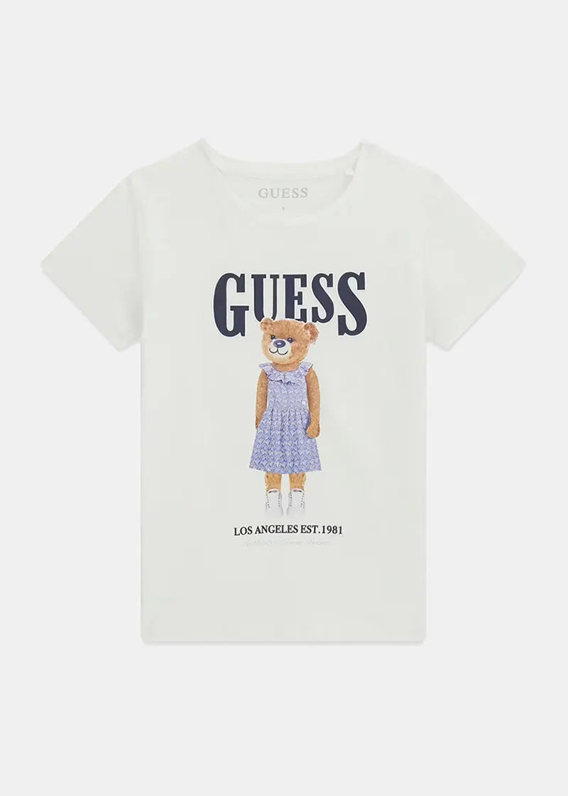 Παιδική Μπλούζα Guess SS T-SHIRT ΜΠΛΟΥΖΑ ΠΑΙΔΙΚΟ GIRL