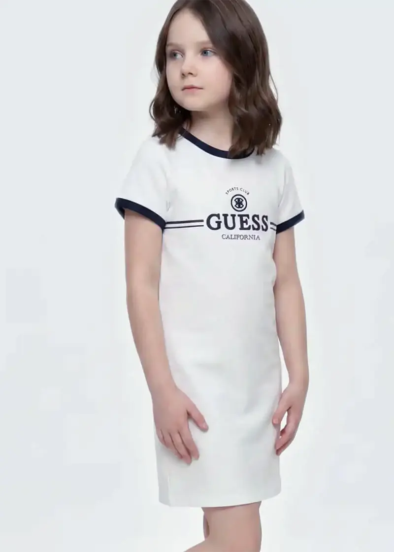 Παιδικό Φόρεμα Guess SS RIB DRESS_MINI ME ΦΟΡΕΜΑ ΠΑΙΔΙΚΟ GIRL