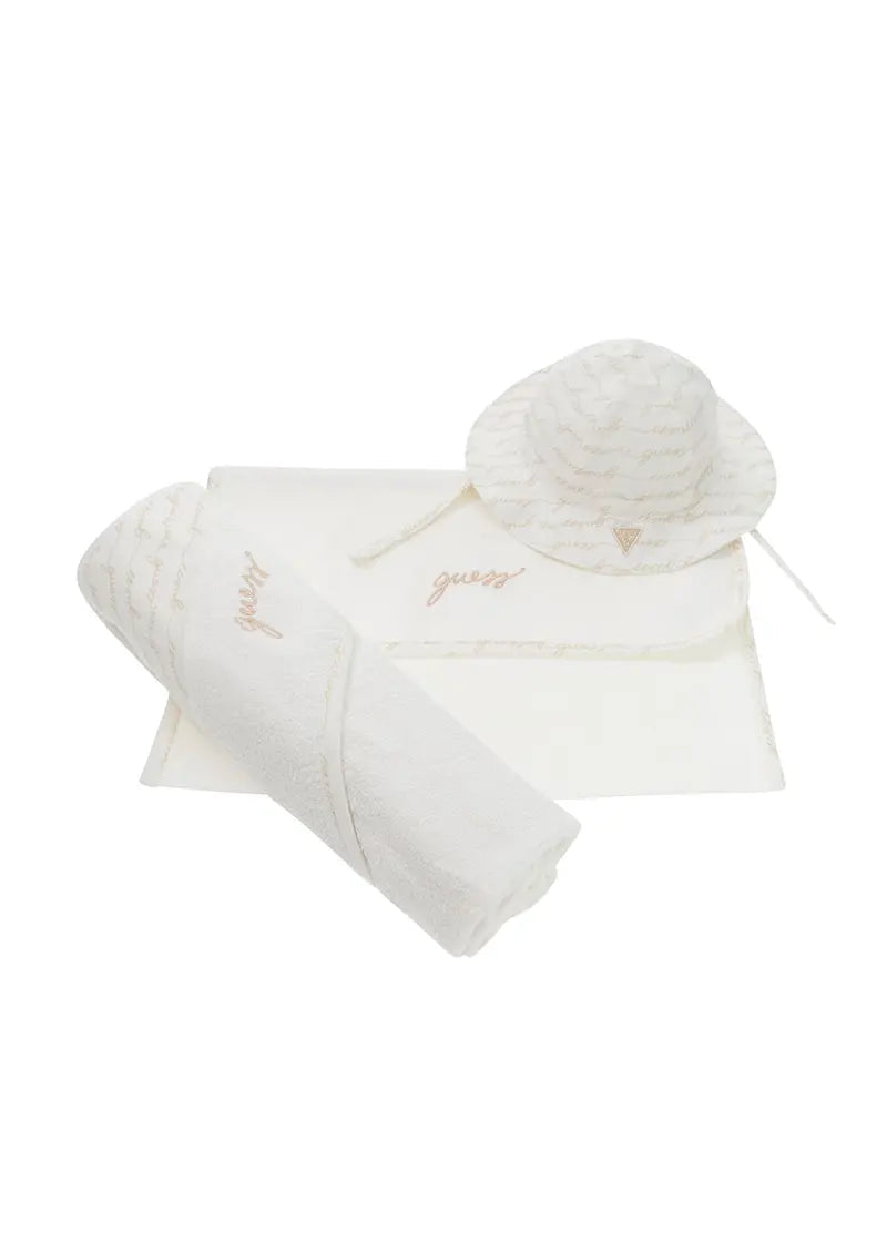 Βρεφικό Σετ Guess SET BUCKET HAT+TOWEL+BAG ΑΞΕΣΟΥΑΡ ΠΑΙΔΙΚΟ UNISEX