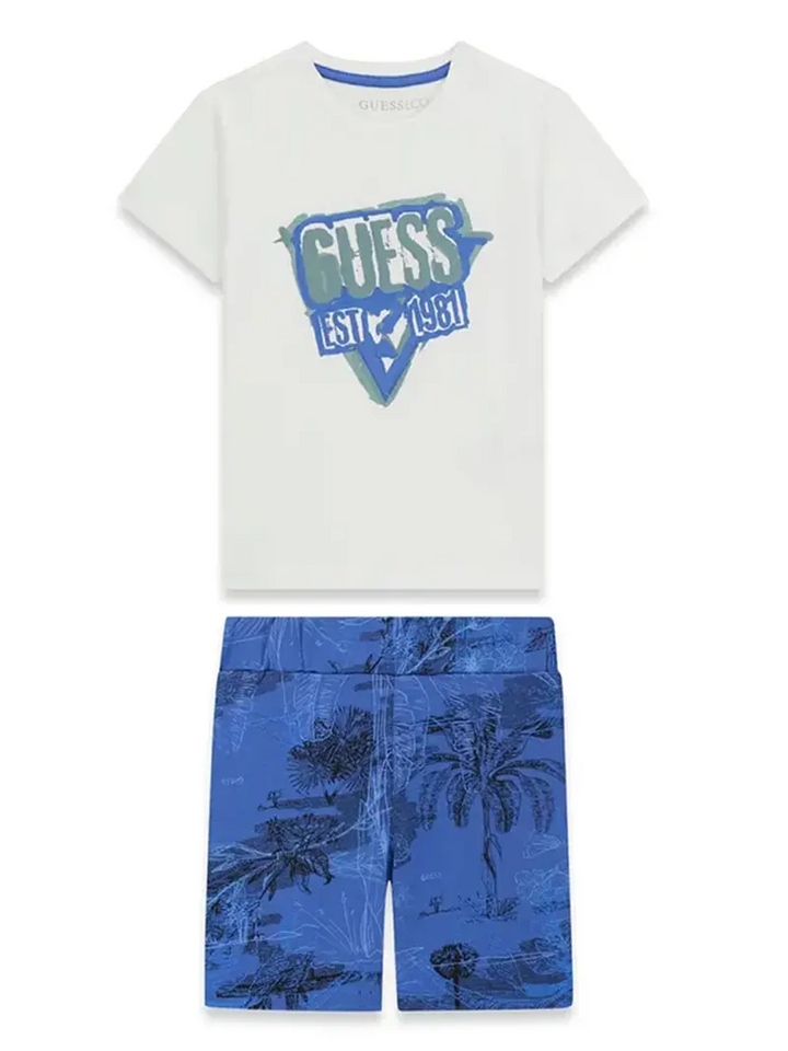 Παιδικό Σετ Guess SET SS T-SHIRT+ACTIVE SHORTS ΣΕΤ ΠΑΙΔΙΚΟ BOY