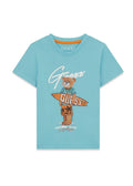 Παιδική Μπλούζα Guess SS T-SHIRT ΜΠΛΟΥΖΑ ΠΑΙΔΙΚΟ BOY