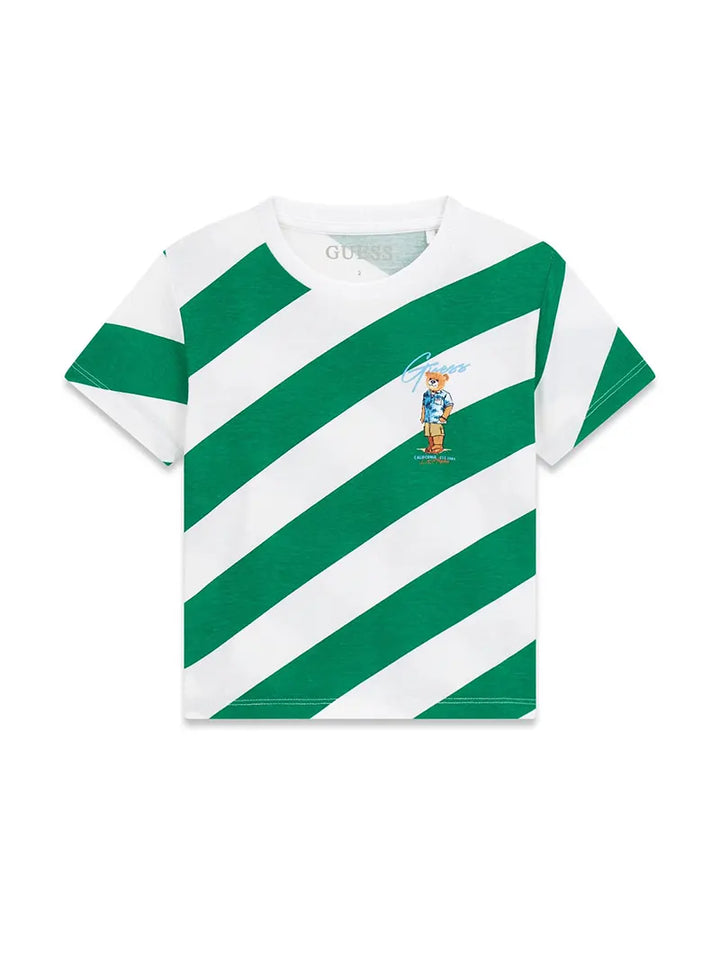 Παιδική Μπλούζα Guess SS T-SHIRT ΜΠΛΟΥΖΑ ΠΑΙΔΙΚΟ BOY