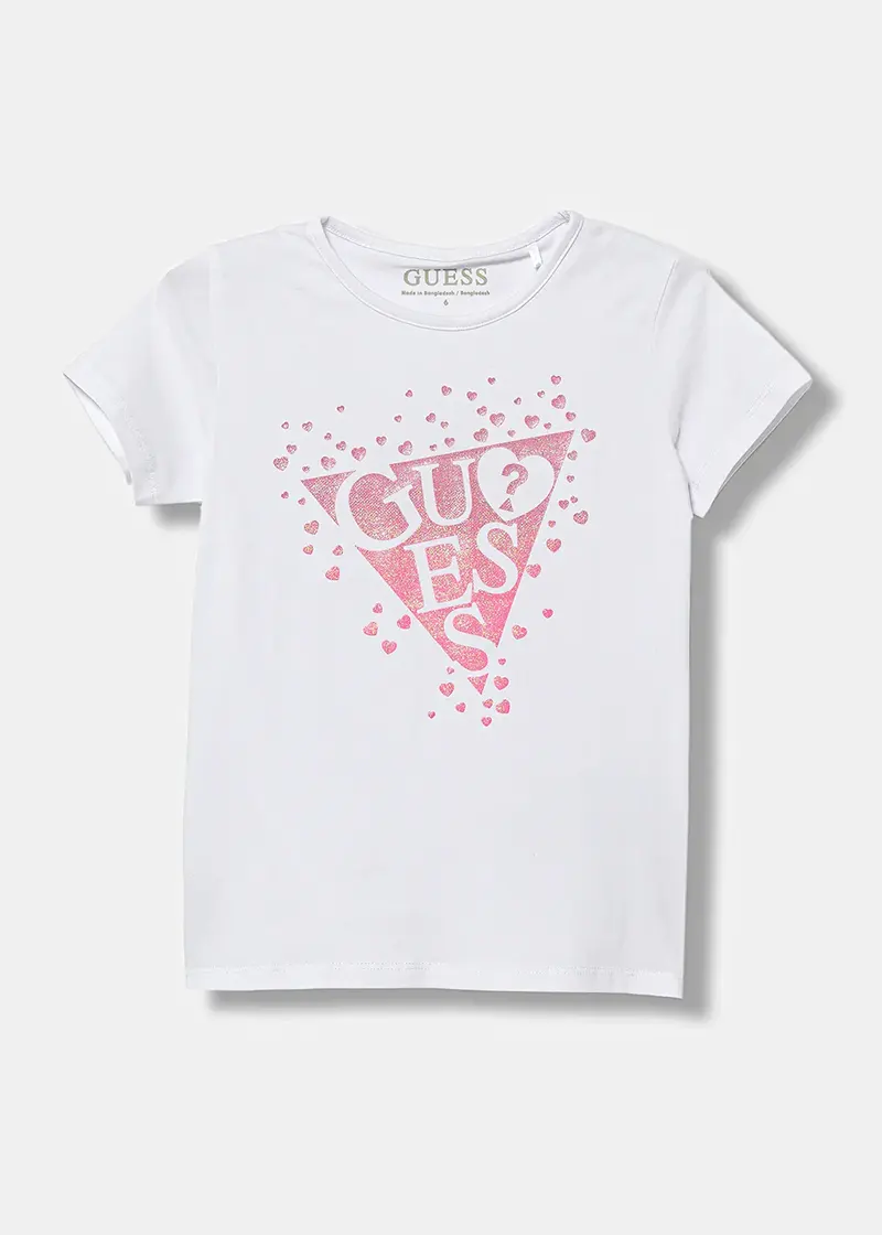 Παιδική Μπλούζα Guess SS T-SHIRT ΜΠΛΟΥΖΑ ΠΑΙΔΙΚΟ GIRL