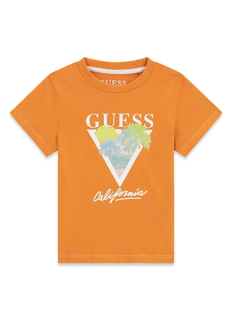 Παιδική Μπλούζα Guess SS T-SHIRT ΜΠΛΟΥΖΑ ΠΑΙΔΙΚΟ BOY