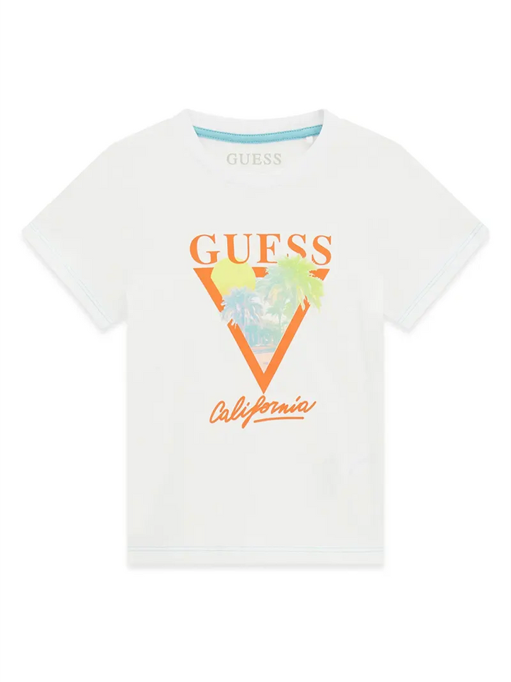 Παιδική Μπλούζα Guess SS T-SHIRT ΜΠΛΟΥΖΑ ΠΑΙΔΙΚΟ BOY