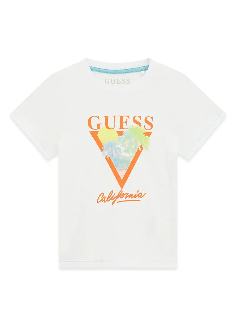 Παιδική Μπλούζα Guess SS T-SHIRT ΜΠΛΟΥΖΑ ΠΑΙΔΙΚΟ BOY