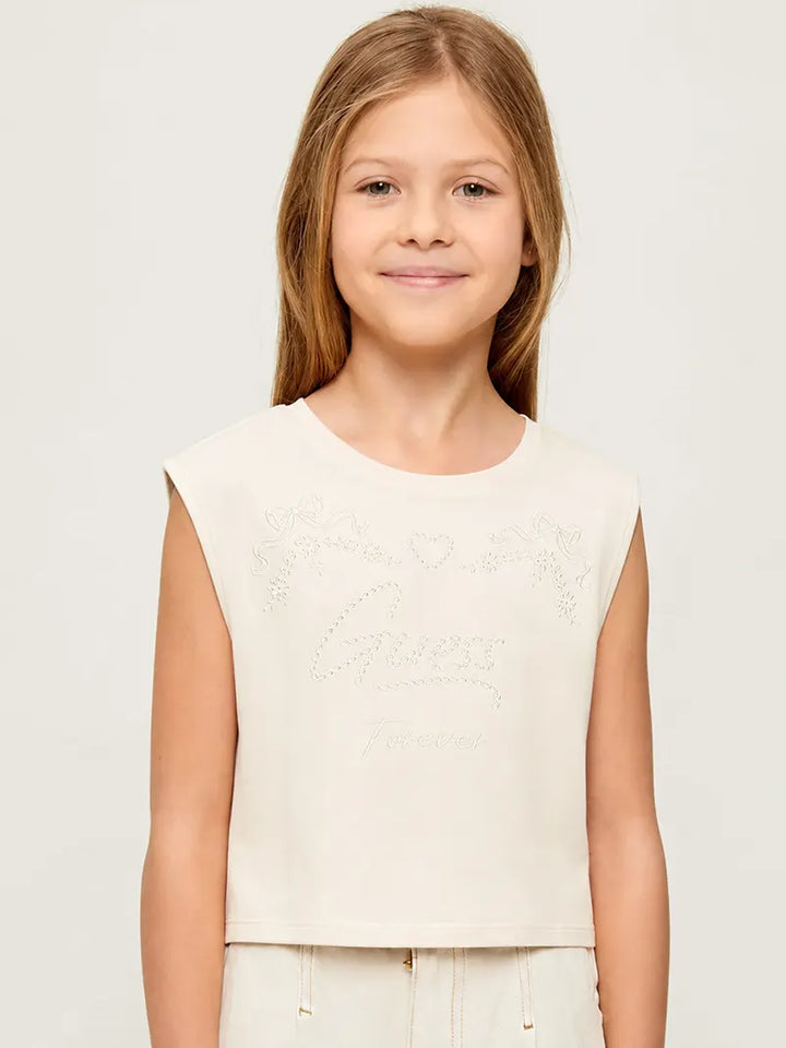 Παιδική Μπλούζα Guess SL T-SHIRT ΜΠΛΟΥΖΑ ΠΑΙΔΙΚΟ GIRL