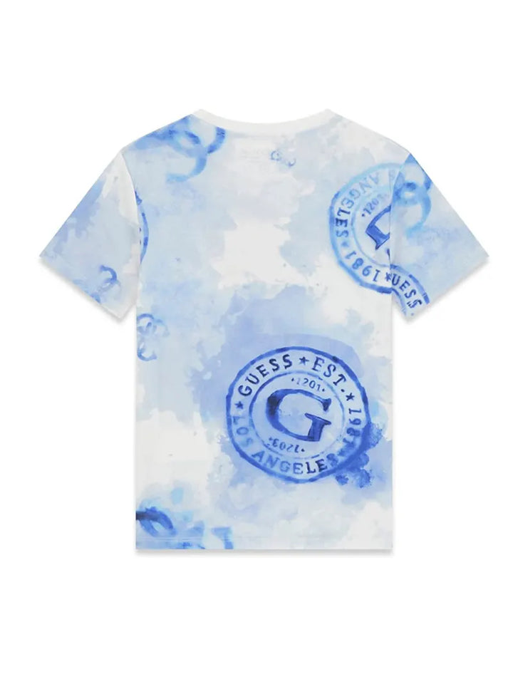 Παιδική Μπλούζα Guess SS T-SHIRT ΜΠΛΟΥΖΑ ΠΑΙΔΙΚΟ BOY