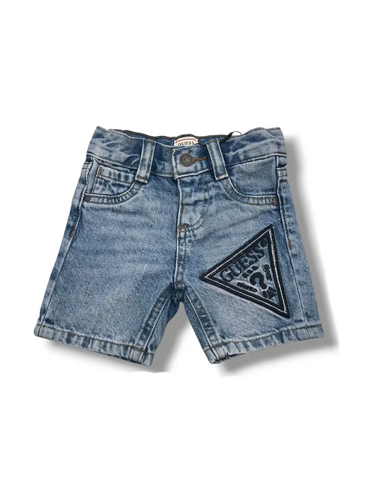 Παιδική Βερμούδα Guess COTTON LINEN RIGID DENIM SHORT ΣΟΡΤΣ ΠΑΙΔΙΚΟ BOY