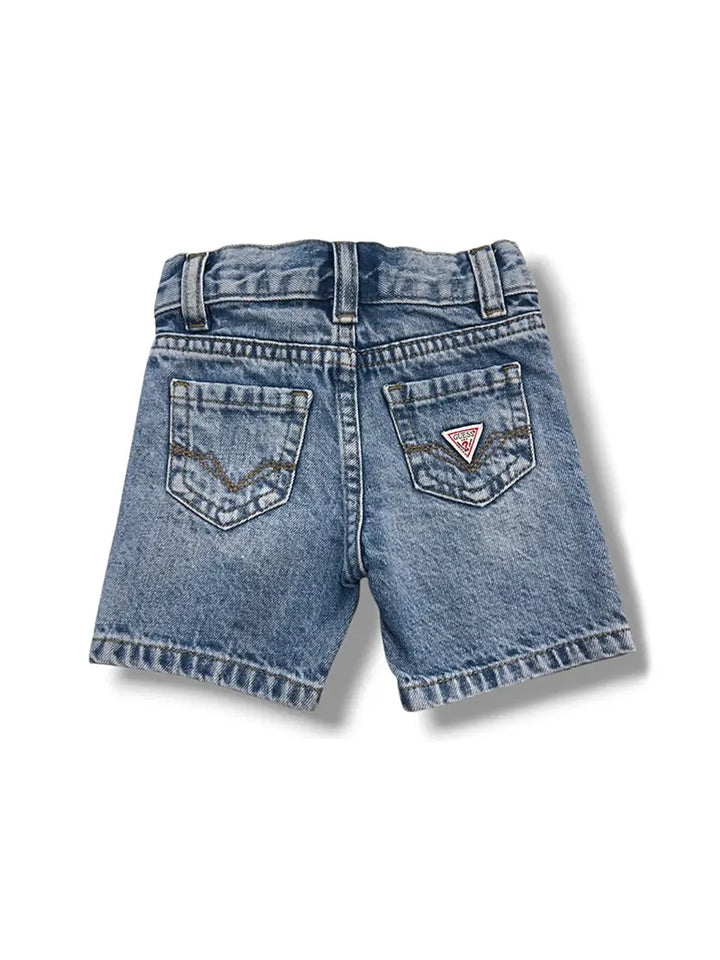 Παιδική Βερμούδα Guess COTTON LINEN RIGID DENIM SHORT ΣΟΡΤΣ ΠΑΙΔΙΚΟ BOY