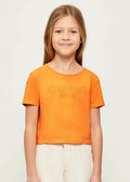 Παιδική Μπλούζα Guess SS CROP GARMENT DYE T-SHIRT ΜΠΛΟΥΖΑ ΠΑΙΔΙΚΟ GIRL