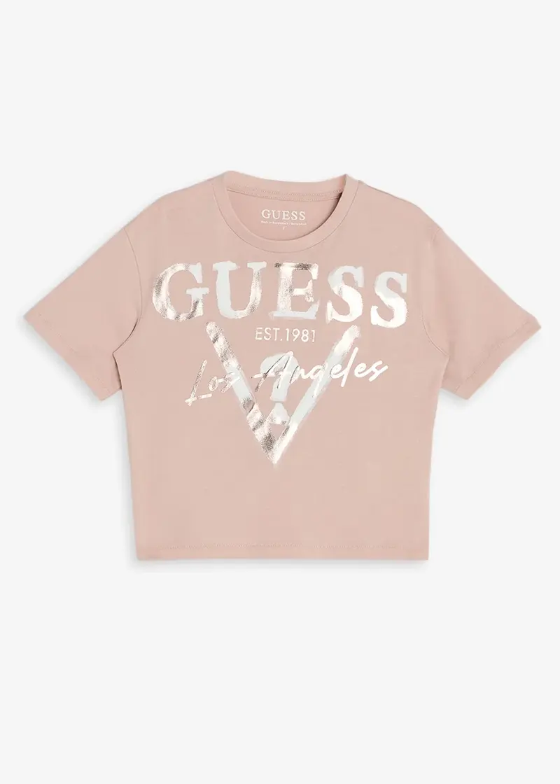 Παιδική Μπλούζα Guess BOXY SS T-SHIRT ΜΠΛΟΥΖΑ ΠΑΙΔΙΚΟ GIRL