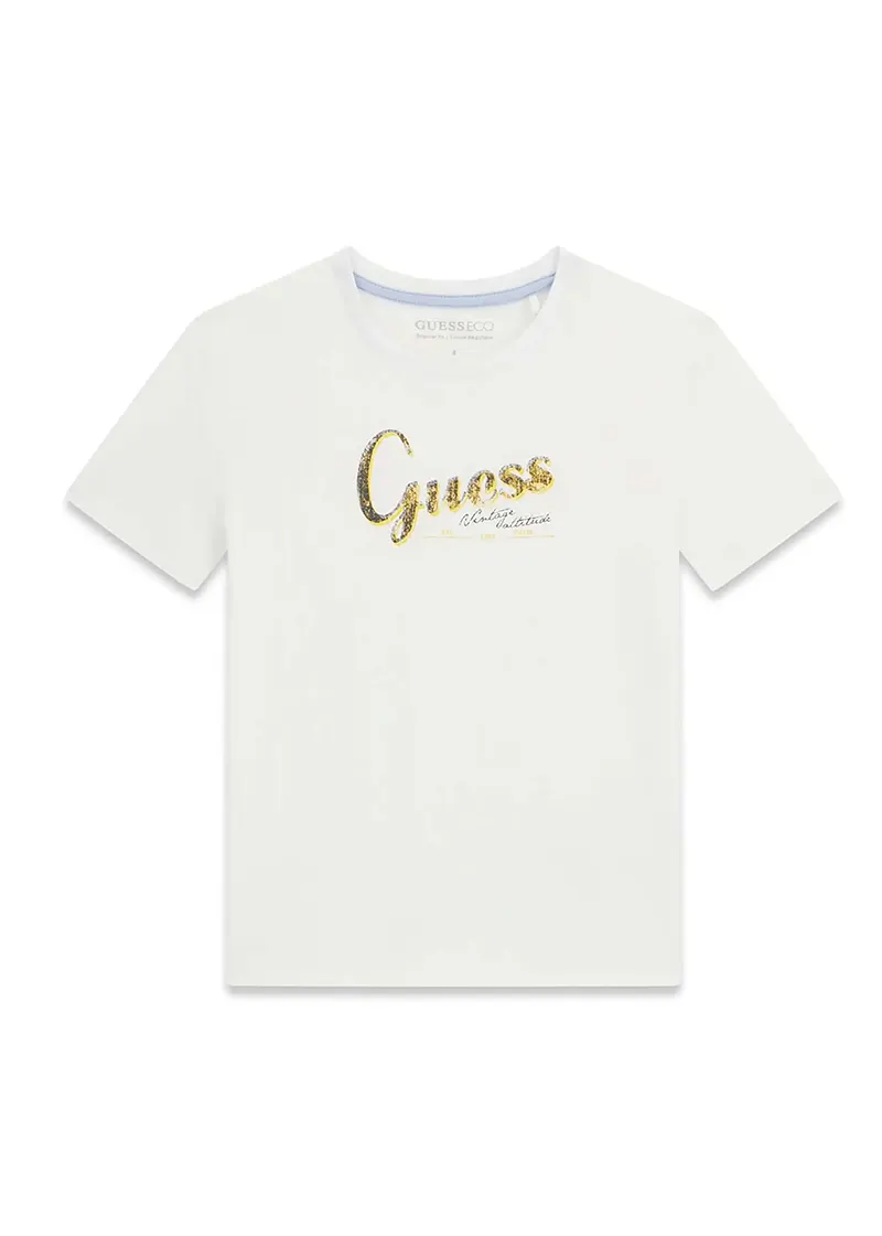 Παιδική Μπλούζα Guess SS T-SHIRT ΜΠΛΟΥΖΑ ΠΑΙΔΙΚΟ BOY