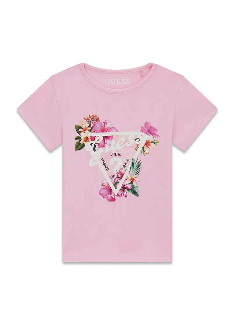 Παιδική Μπλούζα Guess SS T-SHIRT ΜΠΛΟΥΖΑ ΠΑΙΔΙΚΟ GIRL