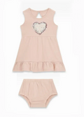 Βρεφικό Φόρεμα Guess SET SL DRESS+PANTIE ΦΟΡΕΜΑ ΠΑΙΔΙΚΟ GIRL