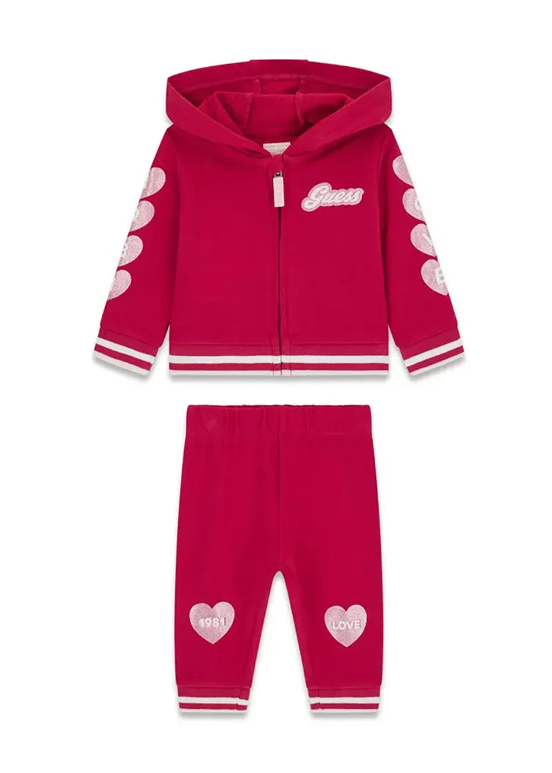 Παιδικό Σετ Guess SET LS HOODED ACTIVE TOP + ACT