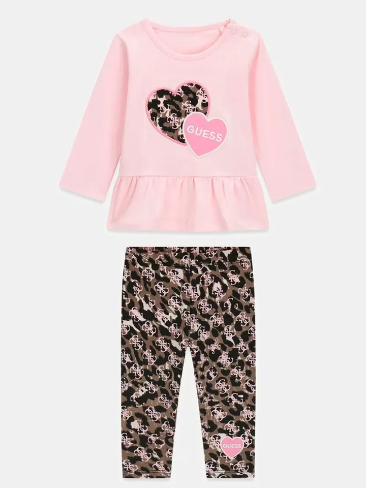 Παιδικό Σετ Guess SET LS T-SHIRT+LEGGINGS