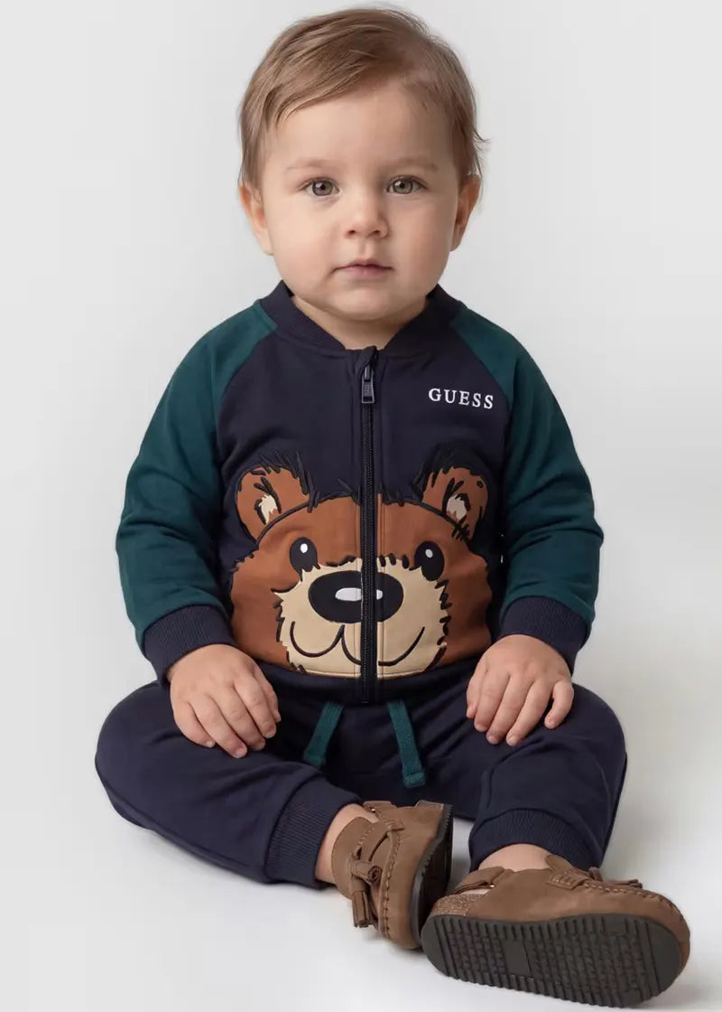 Παιδικό Σετ Guess SET LS ACTIVE TOP + ACTIVE PAN