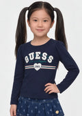 Παιδική Μπλούζα Guess LS T-SHIRT_LOGO ΜΠΛΟΥΖΑ ΠΑΙΔΙΚΟ