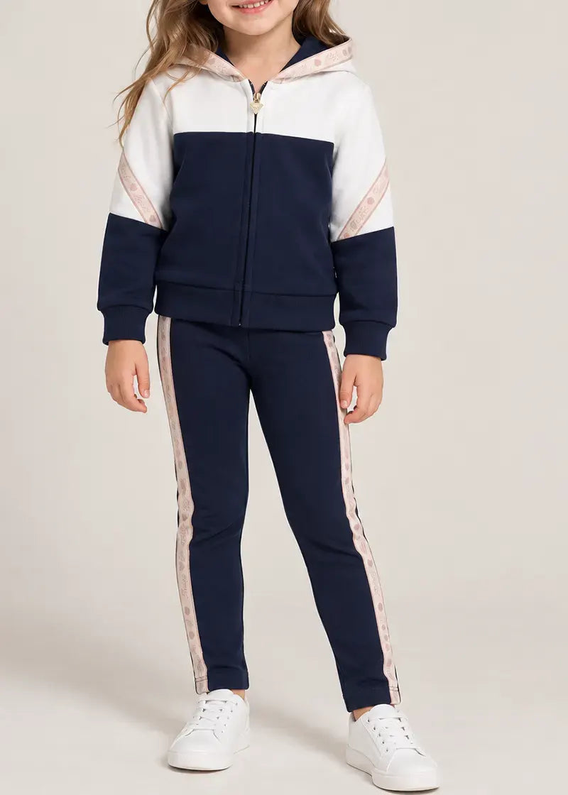 Παιδικό Σετ Guess SET HOODED LS ACTIVE TOP W/ZIP ΣΕΤ ΠΑΙΔΙΚΟ