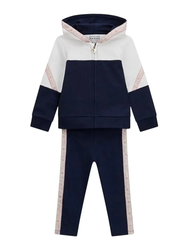 Παιδικό Σετ Guess SET HOODED LS ACTIVE TOP W/ZIP ΣΕΤ ΠΑΙΔΙΚΟ